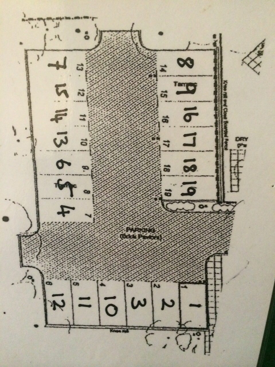 Parking Plan Willow Tree Court Willow Tree Court